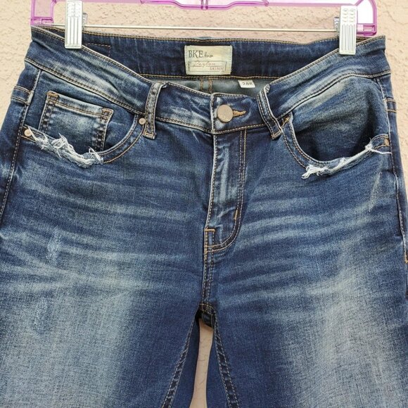 Women's Jeans BKE Payton Skinny MidRise Med Wash Stretch 28R - Picture 5 of 7